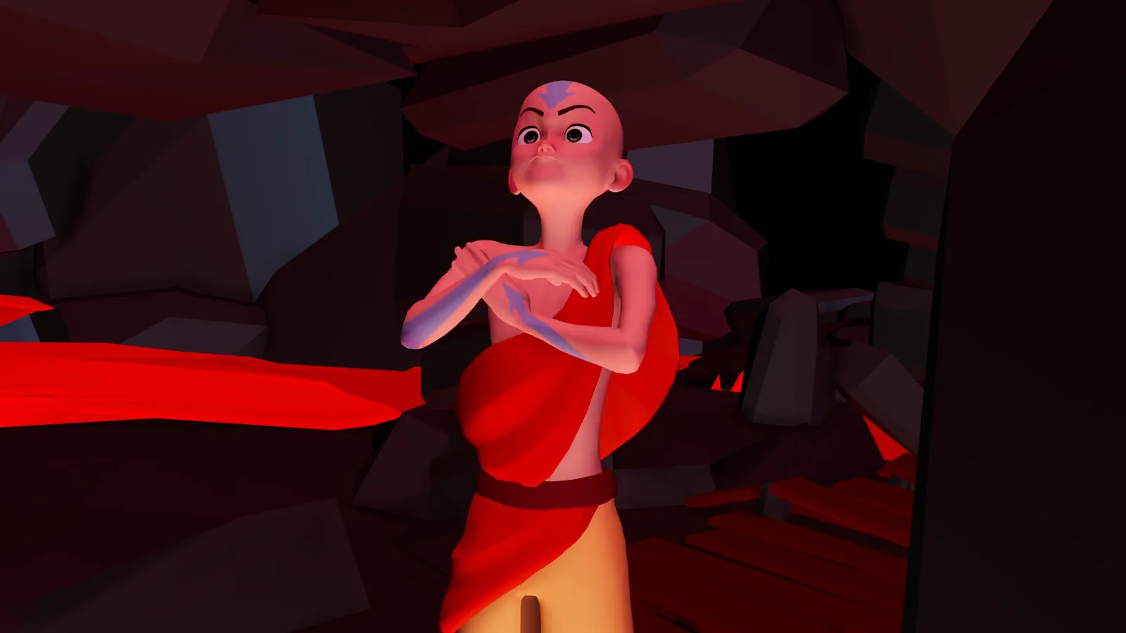 Aang Angry image