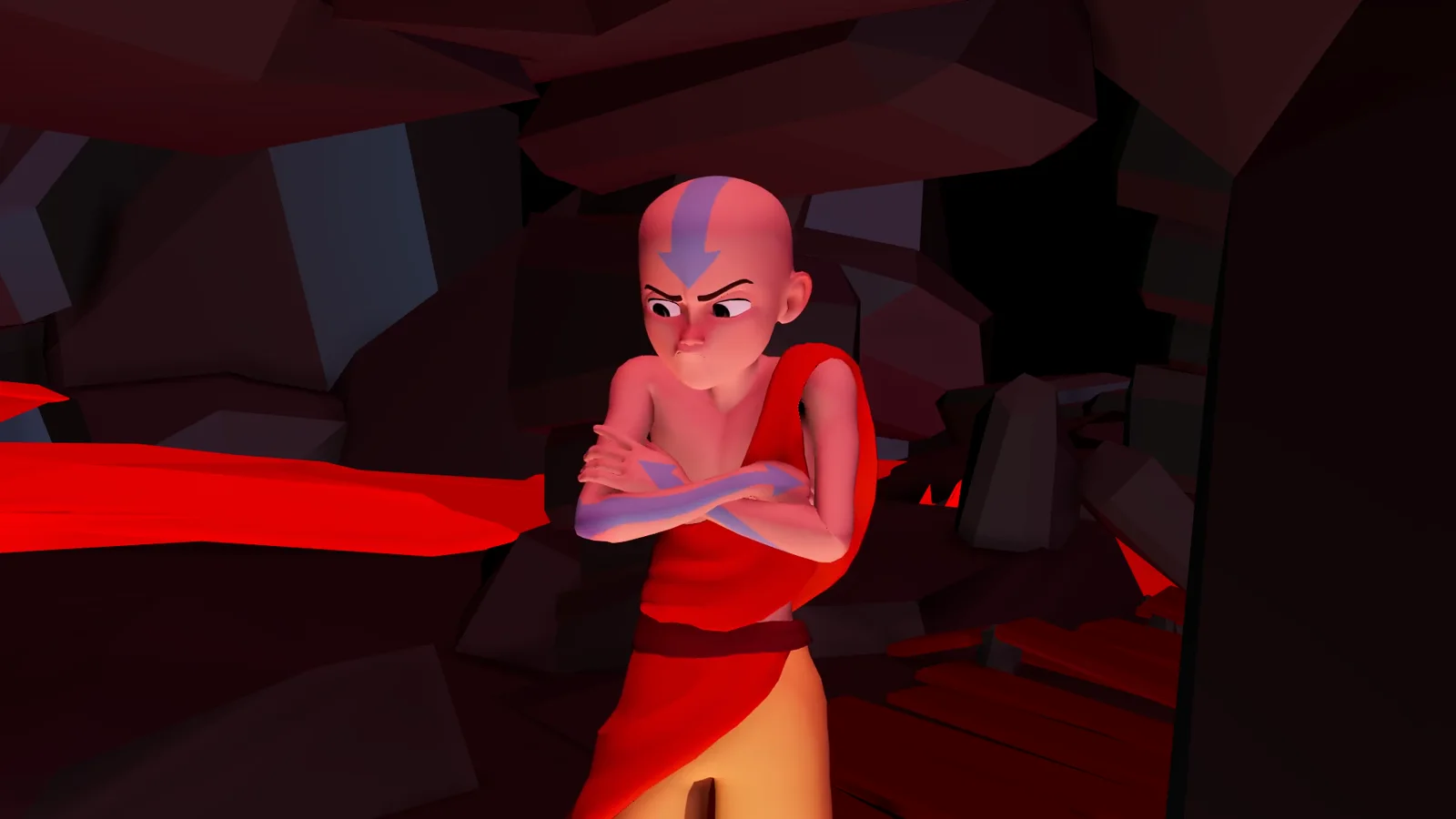 Aang Angry image
